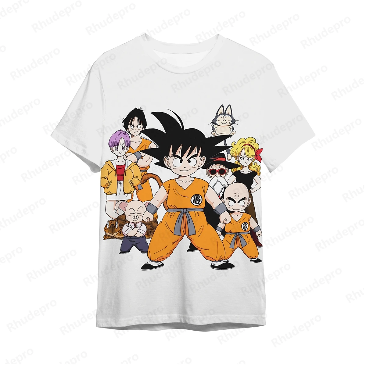 

Men Clothing 2025 Dragon Ball Anime Goku Super Saiya Men's T-Shirt Fashion Tops New Trend TShirts Vegeta Y2k Short Sleeve