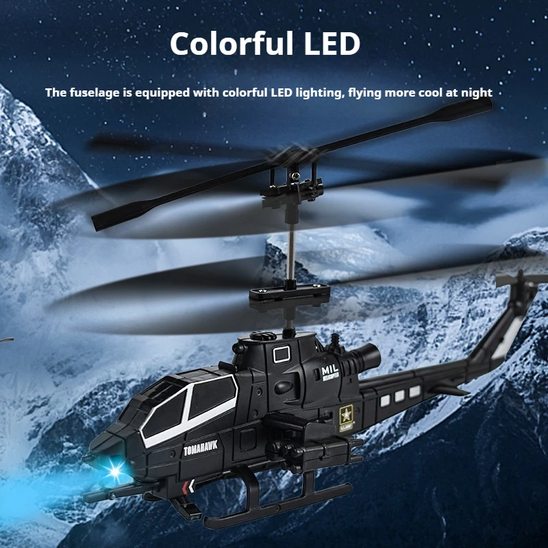 New 2.5-Way Remote Control Helicopter Usb Charging With Lighting Fall-Resistant Remote Control Airplane Children'S Toys Gifts