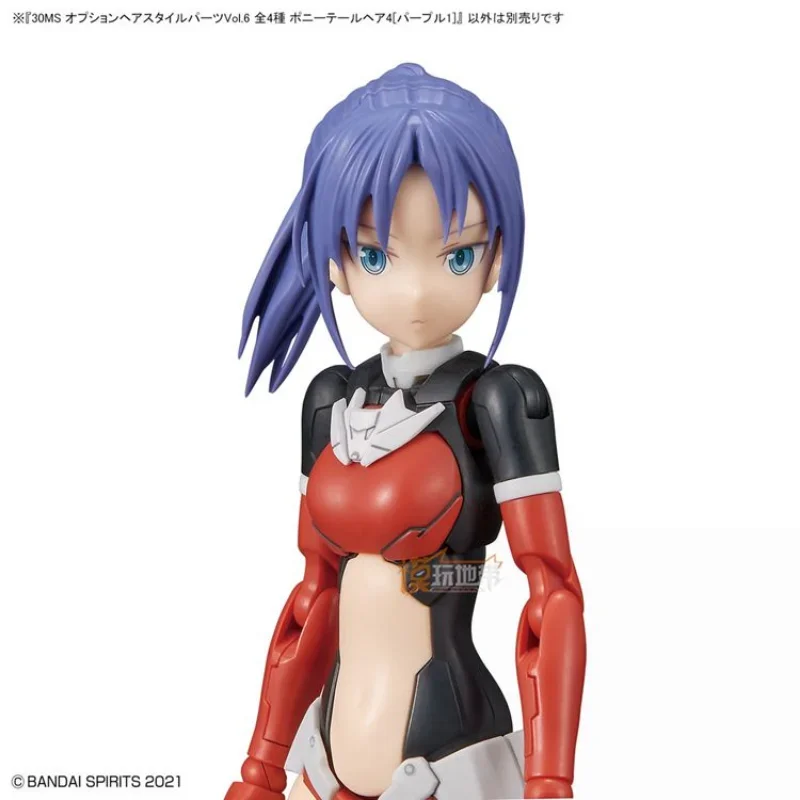 Bandai-figura de Anime Original de 30MS, piezas de estilo de cabello, figura de acción VOL.6, juguetes para niños, regalo, adornos de modelos coleccionables