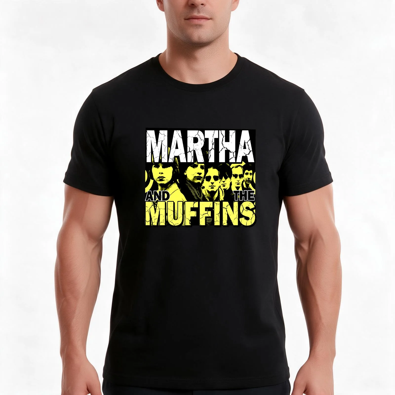 Martha and the Muffins Essential T-Shirt, Summer Casual Cotton Tee, Oversized Streetwear Tops, Vintage Graphic Print