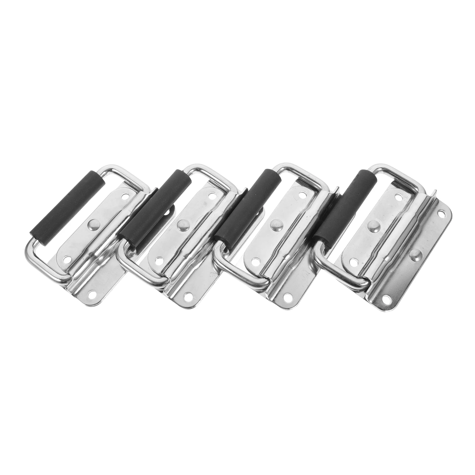 

4Pcs Box Heavy Duty Iron Chest Grips Iron H les Durable Toolbox Container Cabinet Pull H Grips Replacement