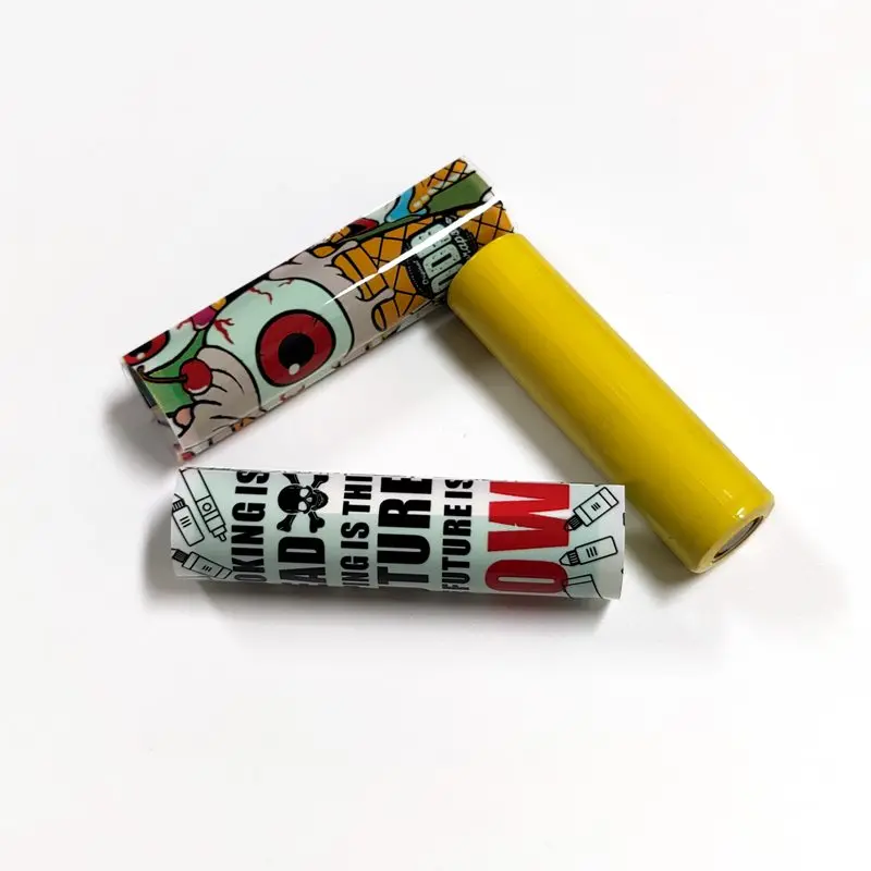 5PCS PVC Heat Shrink Precut Tube For 21700/18650 Battery Wrap Protective Skin Sleeve Sticker Insualtors Accessories