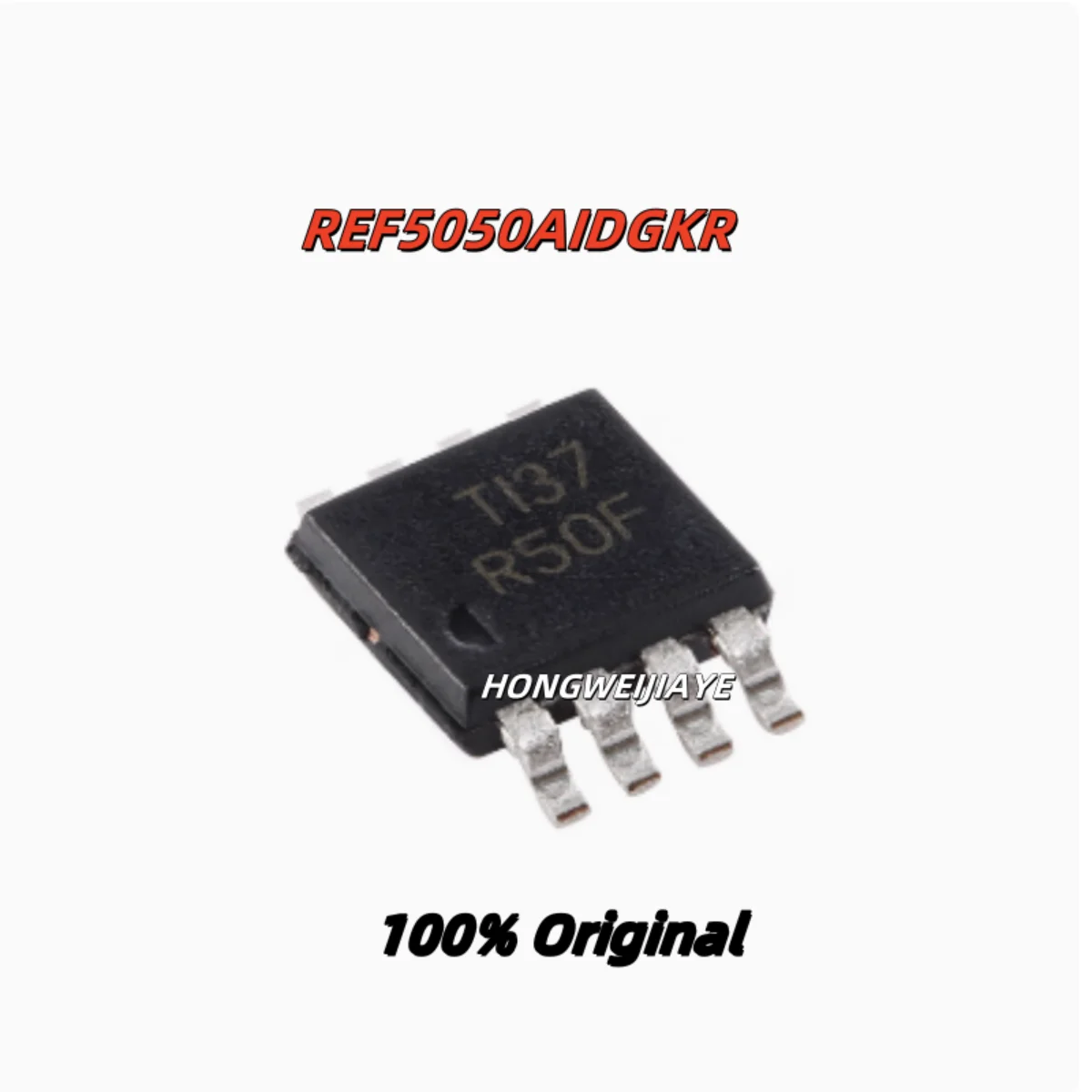 

5PCS 100% New REF5025AIDGKR R50B REF5030AIDGKR R50C REF5050AIDGKR R50F VSSOP-8 Brand New Original Chips ic