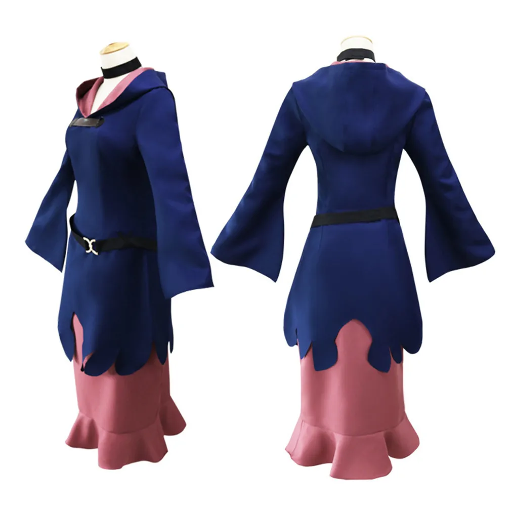 Anime Little Witch Academia Academy Professor Ursula Cosplay Costumes Dress Uniform