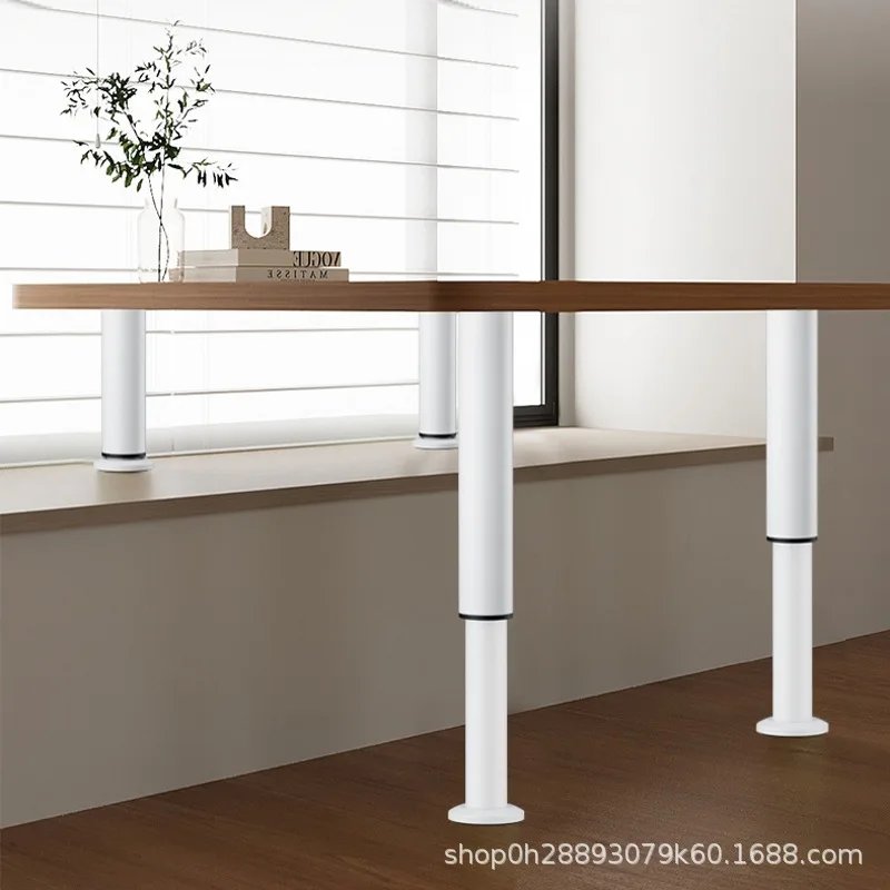 Adjustable Metal Support Leg Cabinets Tables Storage Furniture Telescopic Leveling Foot In Selected Height Range
