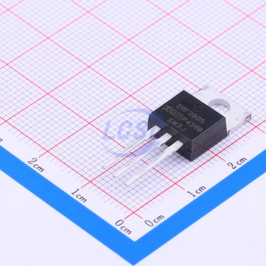 5Pcs/Lot Original IRF2805 Power MOSFET N-Channel 55V 75A 330W Through Hole TO-220AB Transistor IRF2805PBF