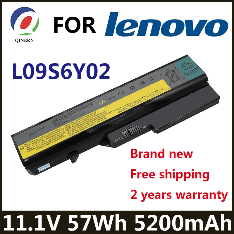 Laptop Battery L09M6Y02 L10M6F21 L09S6Y02 L09L6Y02 For Lenovo IdeaPad G460 G465 G470 G475 G560 G565 G570 G575 G770 Z460 11.1V