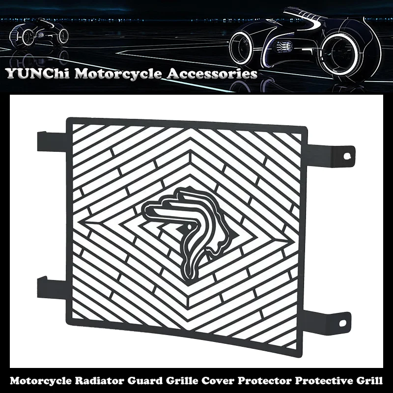 

Motorcycle Accessories Radiator Grille Guard Cover Protector For Benelli Leoncino 800 Leoncino800