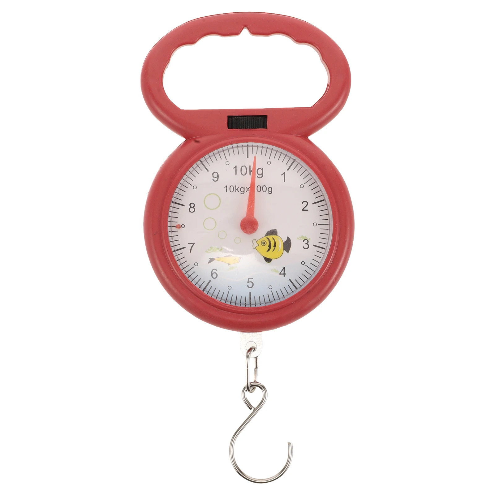 

Portable Spring Scale Handheld Fishing Weighing Plastic Handle Accurate Measurement Home Farm Grocery Lightweight Scales