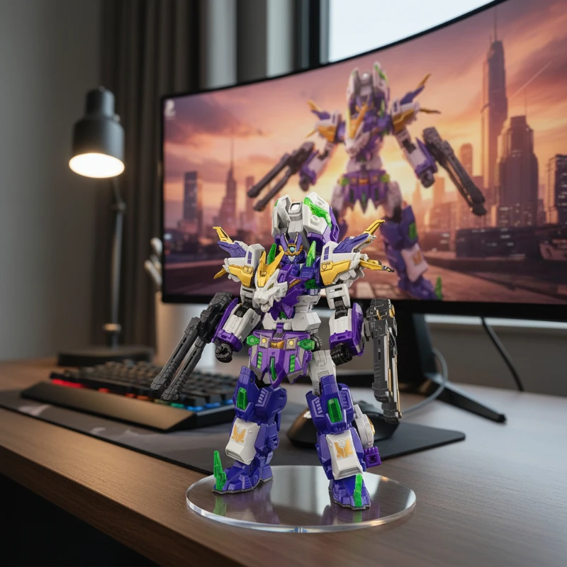 Robot de juguete de deformación 2 en 1, 7 pulgadas/18cm, DIY, nueva Alianza transformadora, figuras de acción de Anime, conjunto de juguetes, regalo de cumpleaños para niño, modelo coleccionable