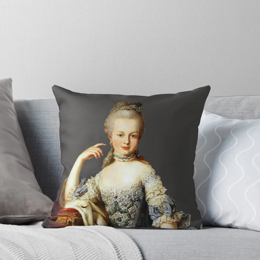 Marie Antoinette Queen of France Throw Pillow Decorative Cushions For Luxury Sofa Sofas Covers Sofa Pillow Cover pillow