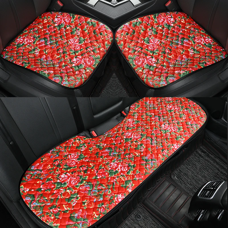 

Car Seat Cushion For Hyundai Ioniq 5 Santa Fe Creta Veloster Peugeot 301 Auto Accessories Car-styling Breathable Protector Pad