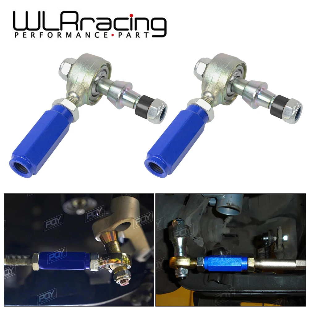 WLR RACING - 2pcs/pair Steering Tie Rod End Arm For Nissan 240SX S14 95-98 Front Outer WLR9808