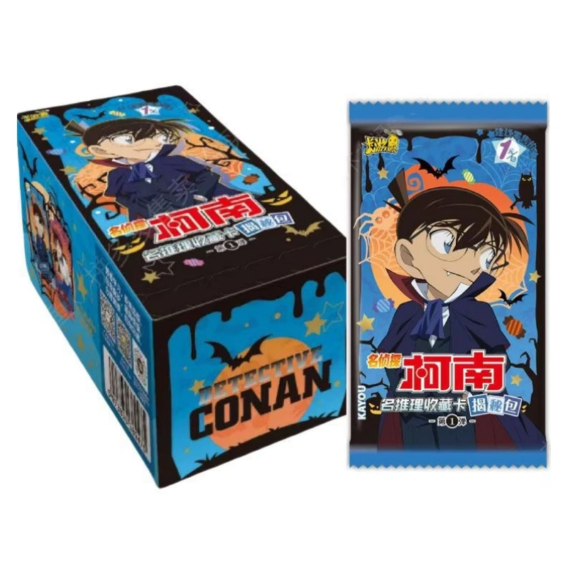Original Box Spiel Hobbys Sammlung Karte Name Detektiv Conan Klassische Anime Charakter Kaito Rachel Moore Kinder Geschenk