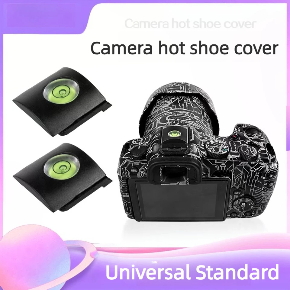 Camera Spirit Level Flash Hot Shoe Protector Cover Cap For Canon 5D 6D2 Nikon Pentax Sony A6000 A7R A7 RX10 Camera Accessories