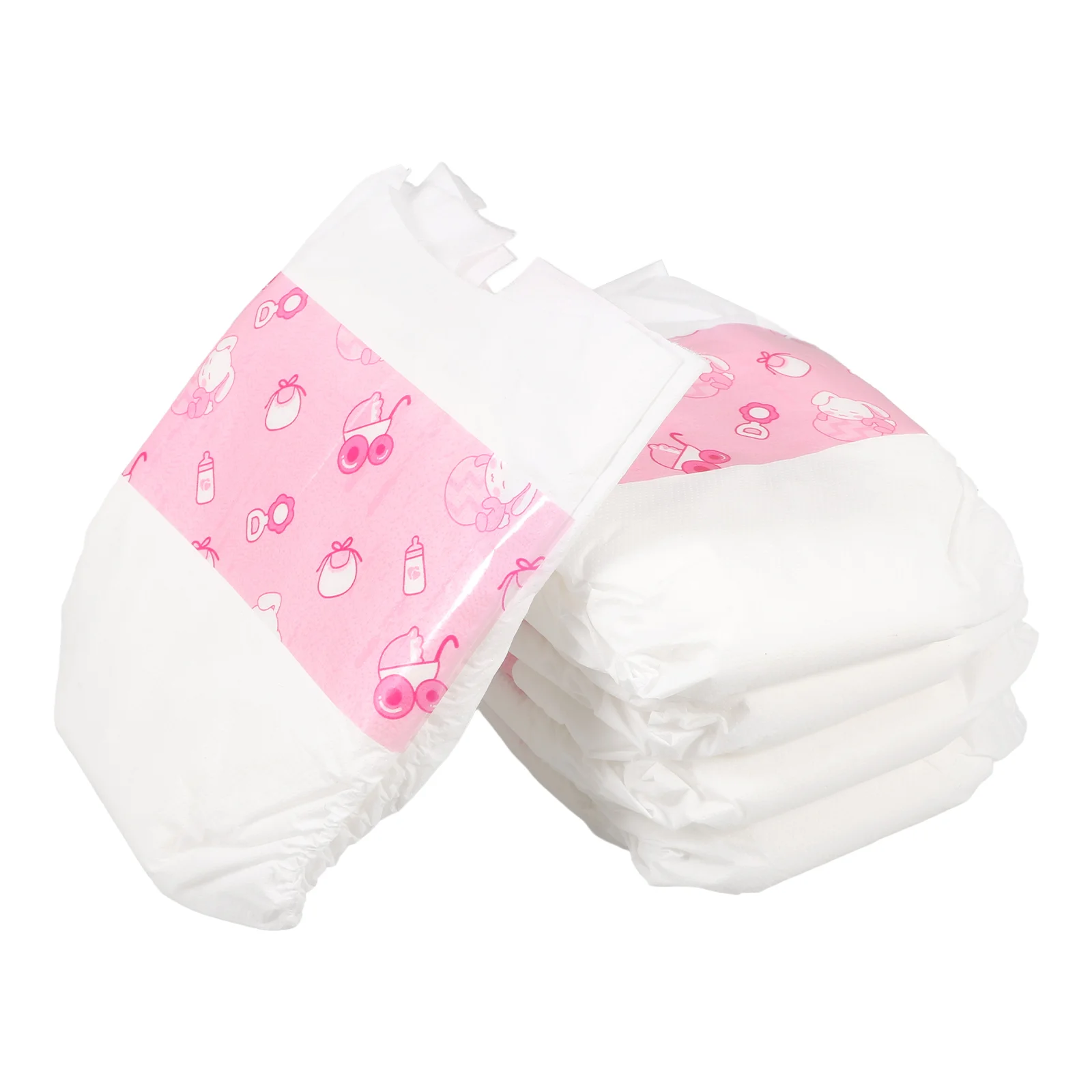 

5 Pcs Diapers Baby for Dolls Reborn Accessories Toy Miniature Reusable Paper Newborn Infant