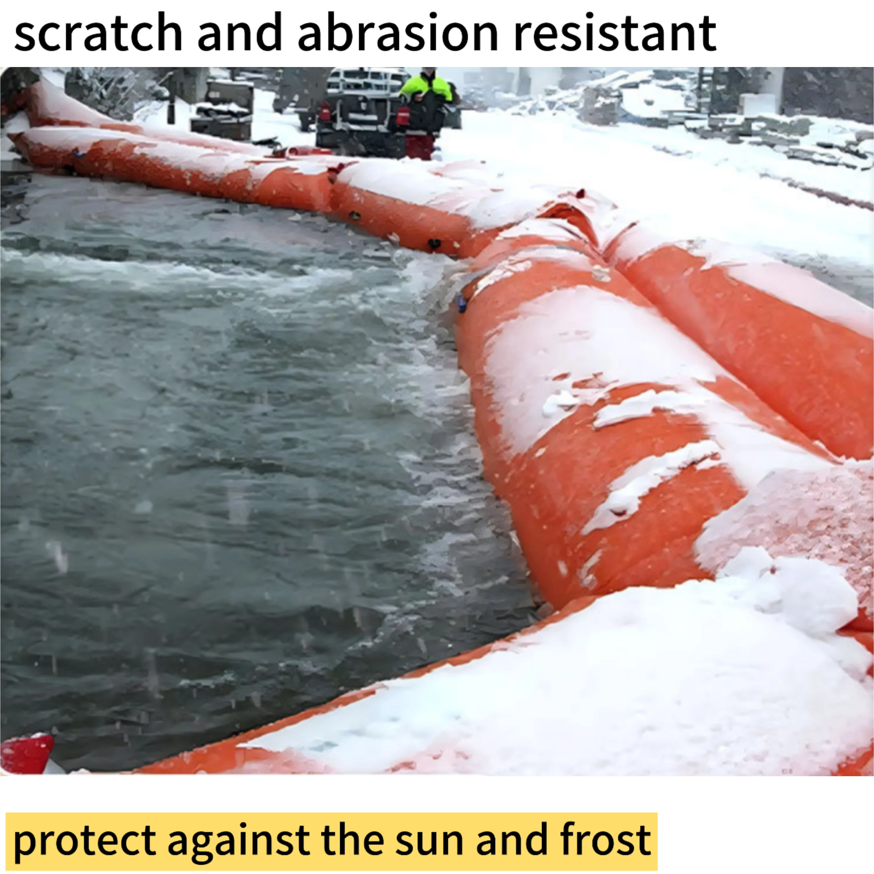 الحماية من الفيضانات الخاصة في حالات الطوارئ في الهواء الطلق الحماية من الفيضانات المتاحة كيس حجب المياه كيس حجب المياه #4