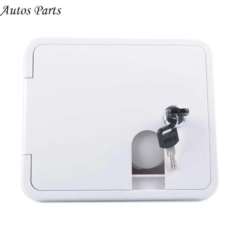 

57BA Multipurpose Gravitys City Water Hatches Portable Home Accessory for Caravans and Boats with Double Keys and Lock