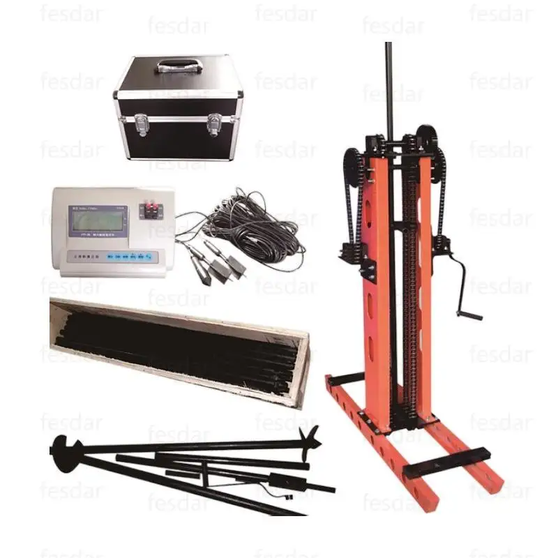 Manual Vane Shear test Equipment for in Situ Testing  Static Penetrometer