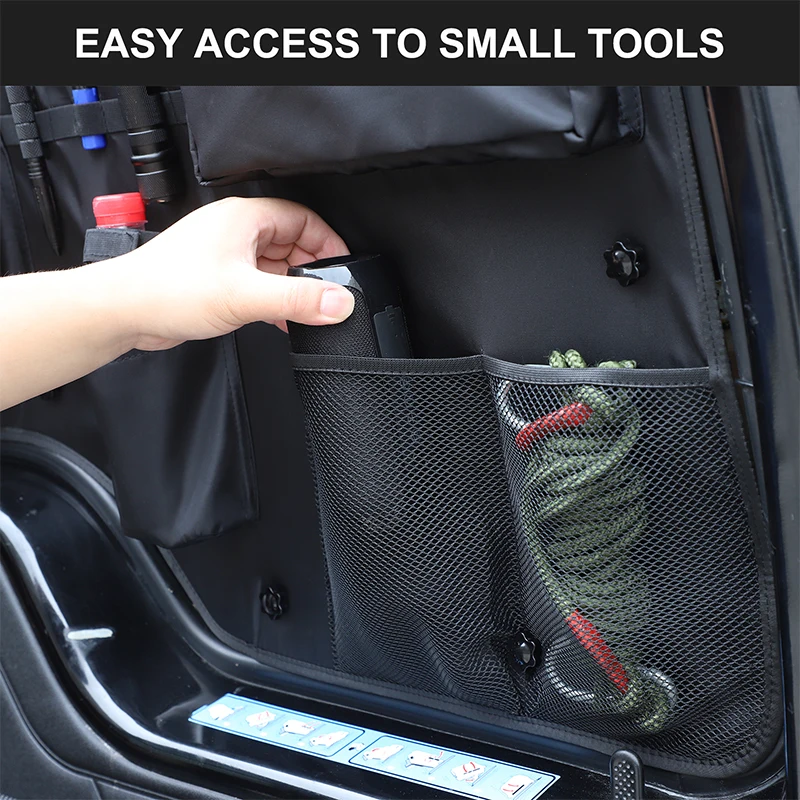 Zinky Car Trunk borsa portaoggetti multifunzionale borsa da appendere ad adsorbimento per Land Rover Discovery 2 LR2 1998-2003 accessori esterni