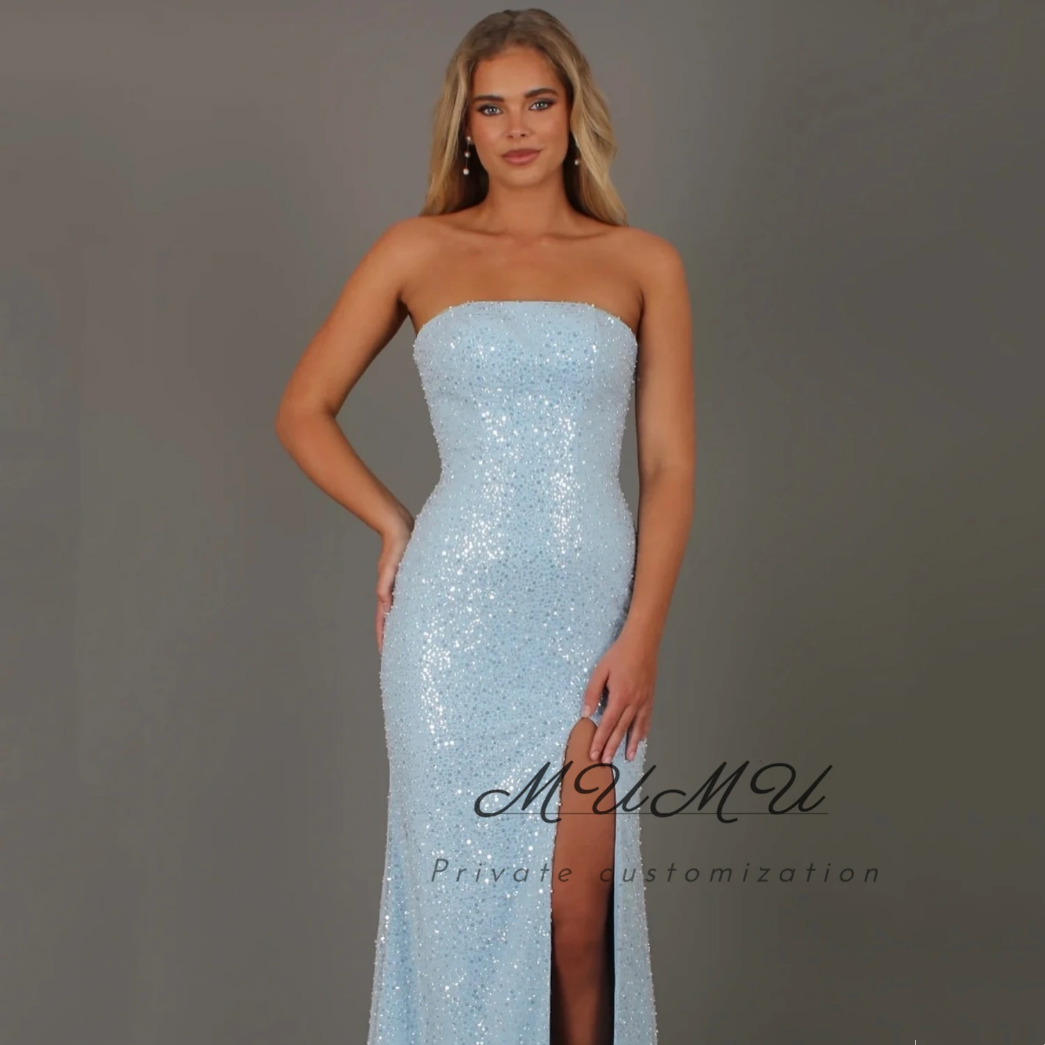 

MuMu Customized Women Elegant Party Dresses Evening Dresses for Special Occasions Платье Вечернее Graduation Dresses Prom Dress