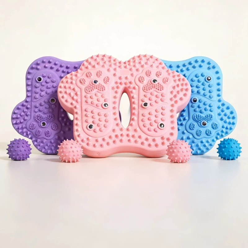 Large Household Inflatable Foot Massager Anti-slip Magnet Stone Stepper Pad Pressure Points in Situ Sports Fitness Equipment
