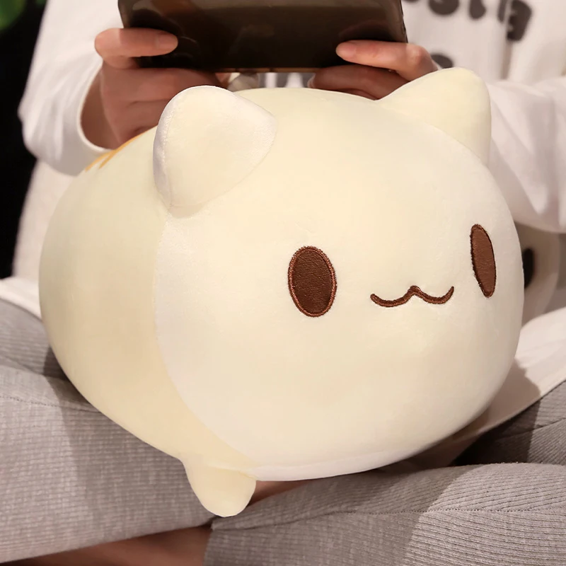 Cute Kitty Plush Toys Kawaii Cartoon Animal Cat Stuffed Dolls Kawaii Soft Funny Plush Toy for Kids Birthday Xmas Gifts