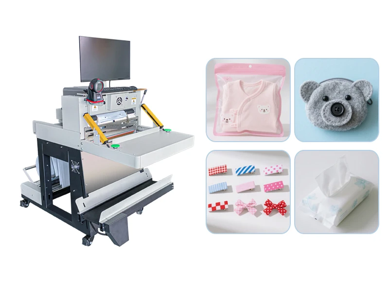 Semi-automatic express package packaging machine, high-speed e-commerce packaging equipment suitable for logistics
