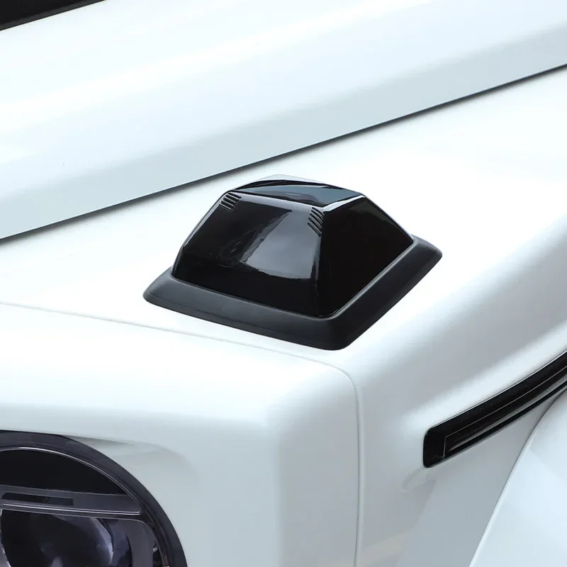

For Mercedes-Benz G-Class W463 W464 2007-2025 Car Hood Turn Signal Cover Signal Lamp Cover Decorative Car Accessories