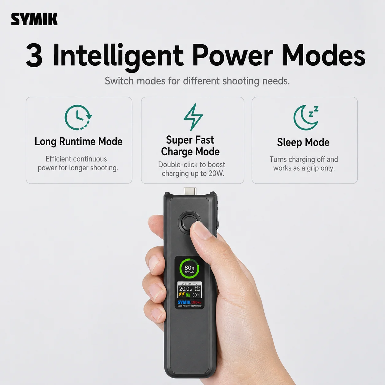 SYMIK สมาร์ทแบตเตอรี่กริป 5000 - Camera Battery Grip บทวิจารณ์และราคา