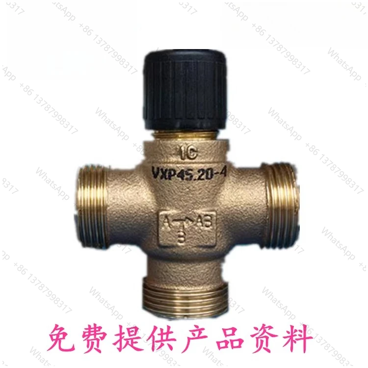 German genuine electric bronze three-way regulating valve VXP45.25-6.3 outer wire PN16, DN25
