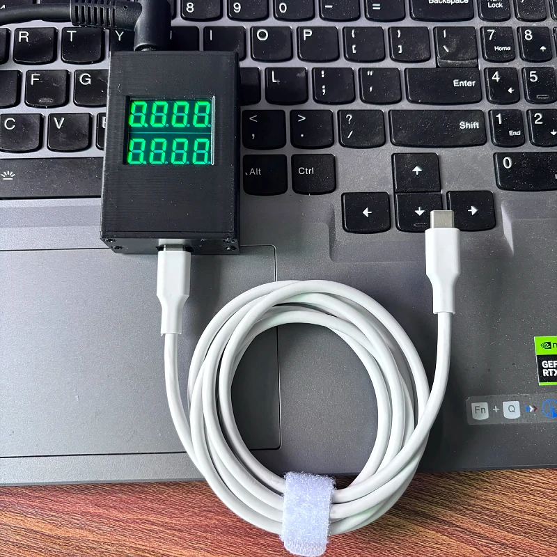 Full Protocol 140W Typec Voltage Ammeter, Boot Box Adapter, for Notebook Maintenance Connected To Adjustable Power Supply