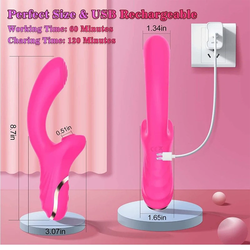 Ventosa para Mulher, Ventosa, Vibrador, Consolador, Ventosa, Brinquedos Sexuais para Adultos