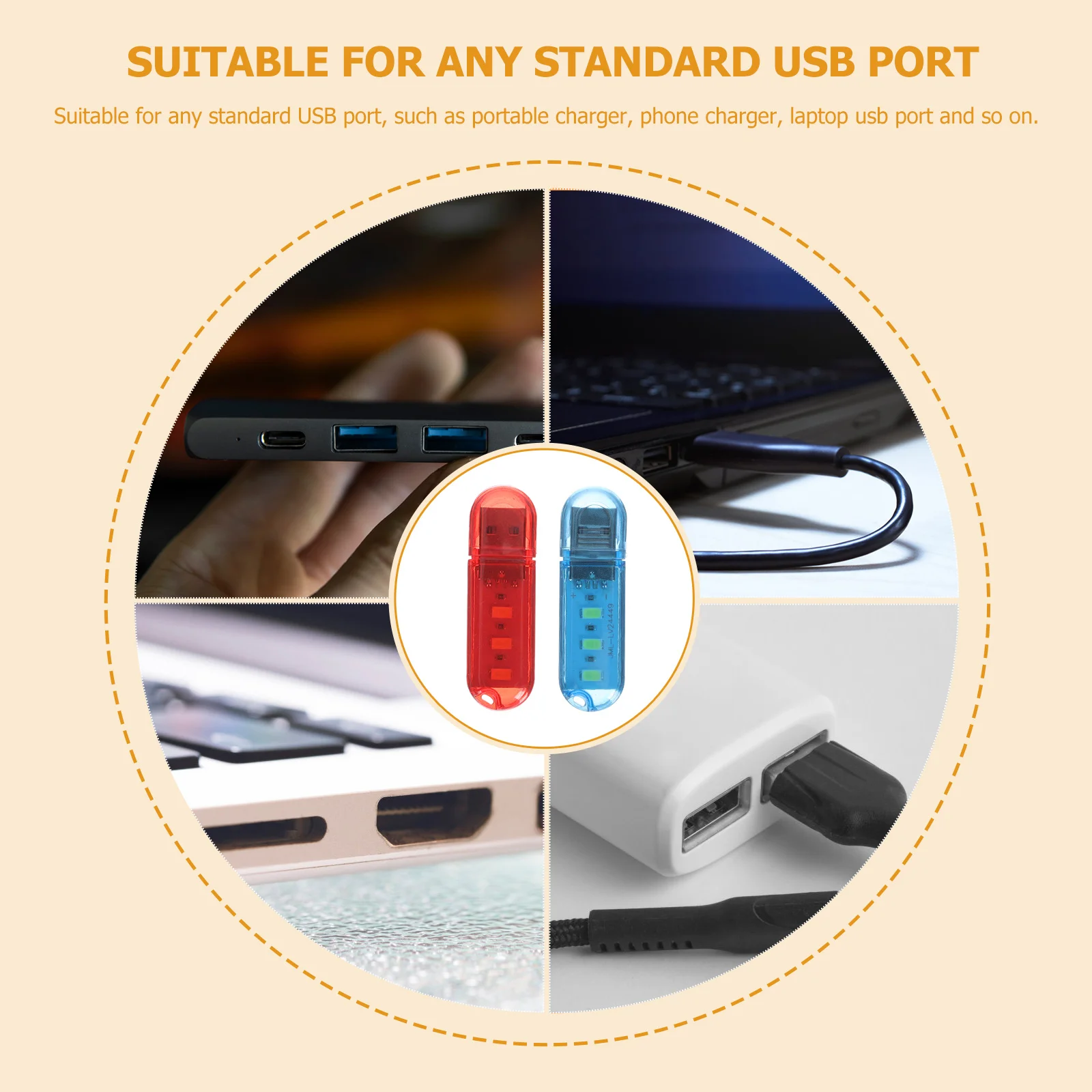 1Set USB Night Light Portable Mini U Disk Style Keyboard Lamp for Laptop Computer Bedside Atmosphere Light Portable Night Lamp