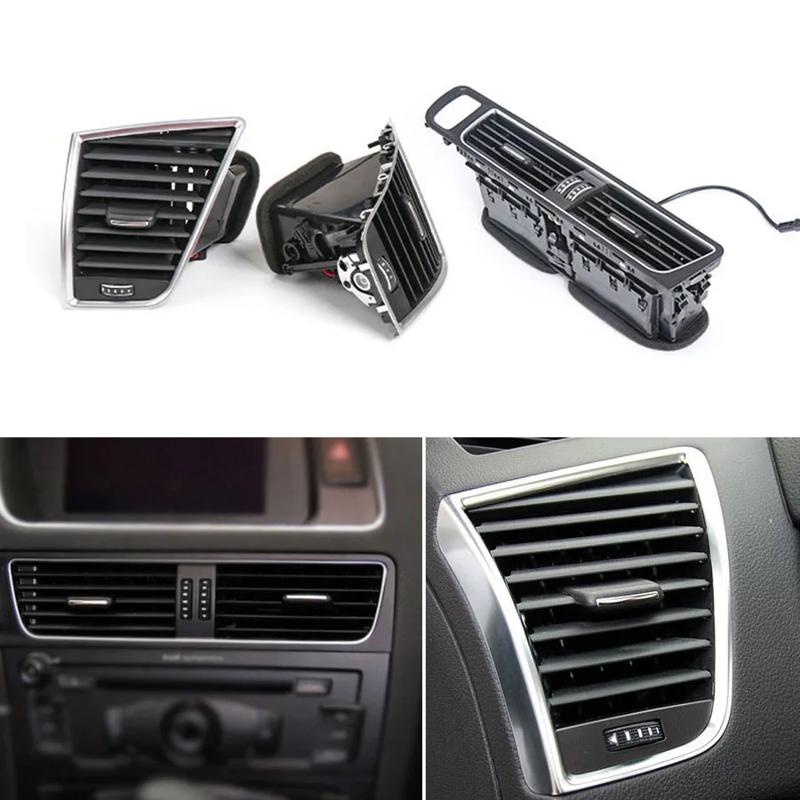 Front Left Middle Right Panel Dash Louver Air Conditioner Vent A/C Outlet For Audi Q5 2009-2018