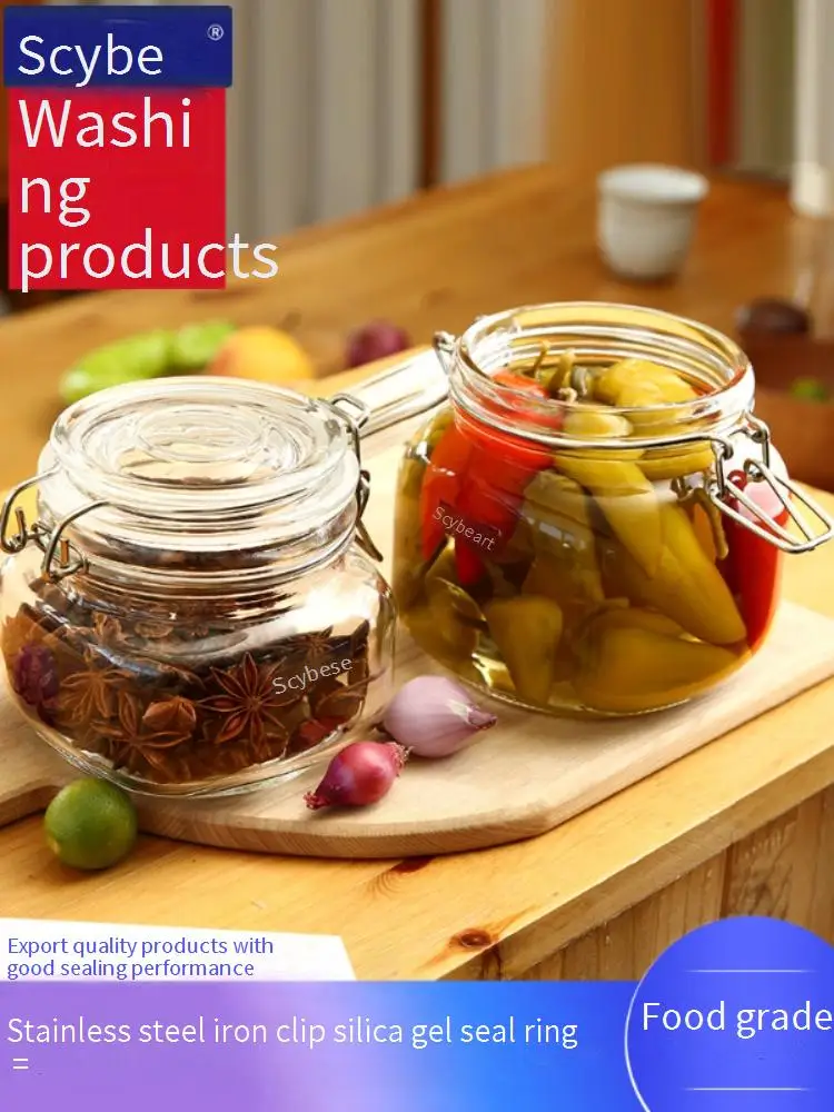 

Glass sealed jars Glass bottles Storage containers Honey jars Enzyme bottles Milk powder jars Candy jars Wine brewing bottles