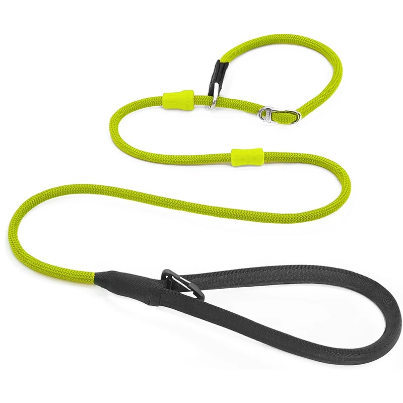 

Durable Slip Lead Dog Leash Dog Training Leash No Pull Heavy Duty Pet Loop Leash Pet Training Lead Walking for Medium Large Dog