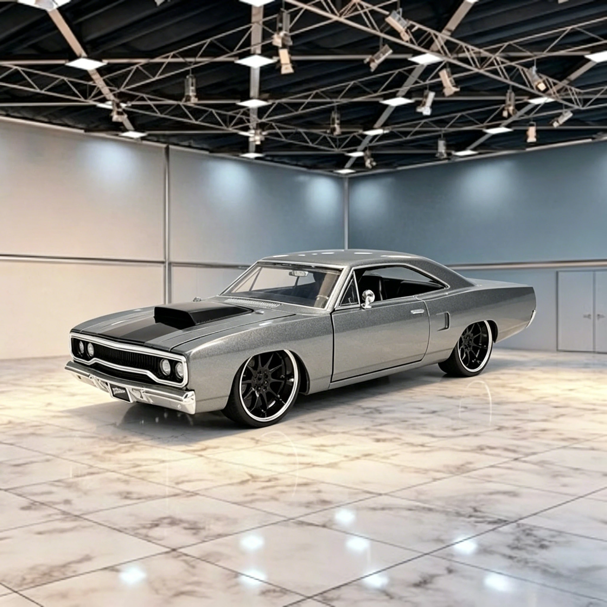 

Jada Fast & Furious 1:24 Dom's Plymouth Road Runner Metal Alloy Classic Car Diecast Model Toy Collection Furious Gift