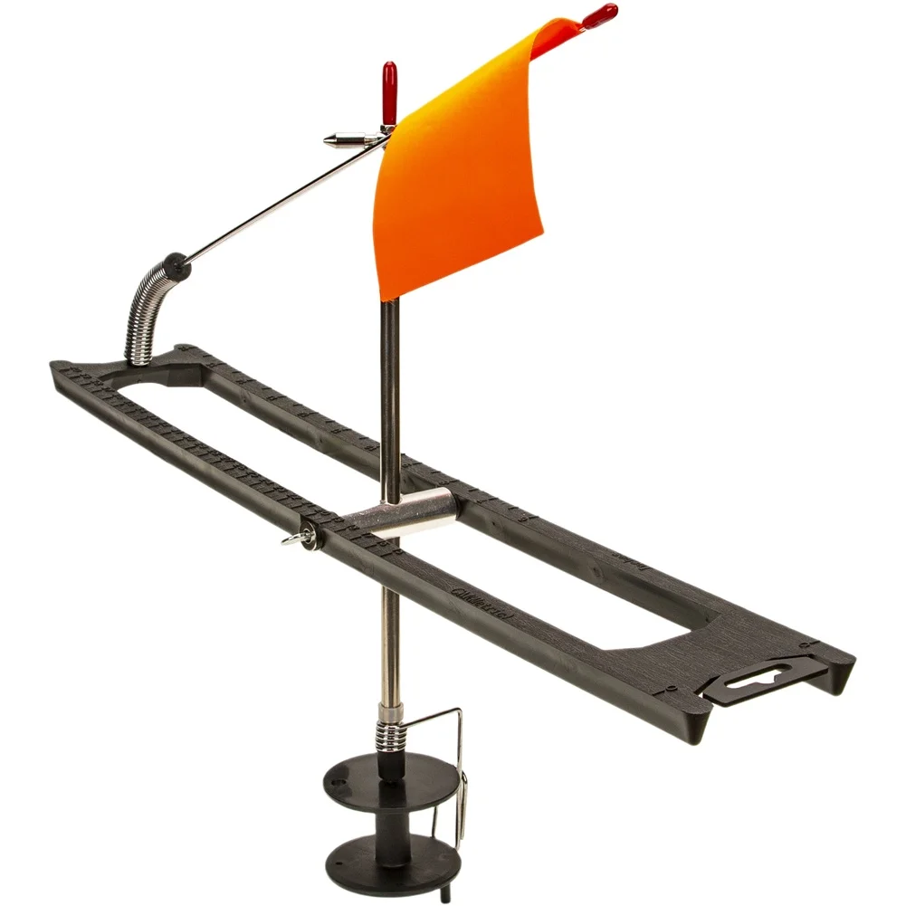 

For Ice Anglers Ice Fishing Rod Assault Tip-Up Automatic Fishing Platform Ice Fishing Flag Stainless Steel+ABS Material