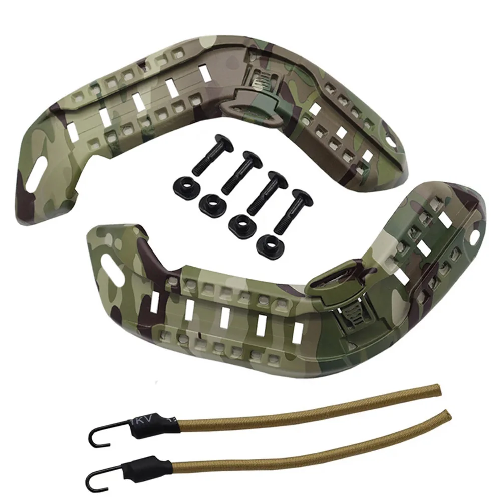 Tactical Helmet Side Rail Guide Mount, acessórios Airsoft, ACH-ARC MICH2000