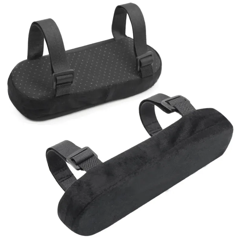 1pc/2Pcs Office Chair Parts Arm Pad Memory Foam Armrest Cover Cushion Pads For Home Office Chair Comfortable Elbow Pillow