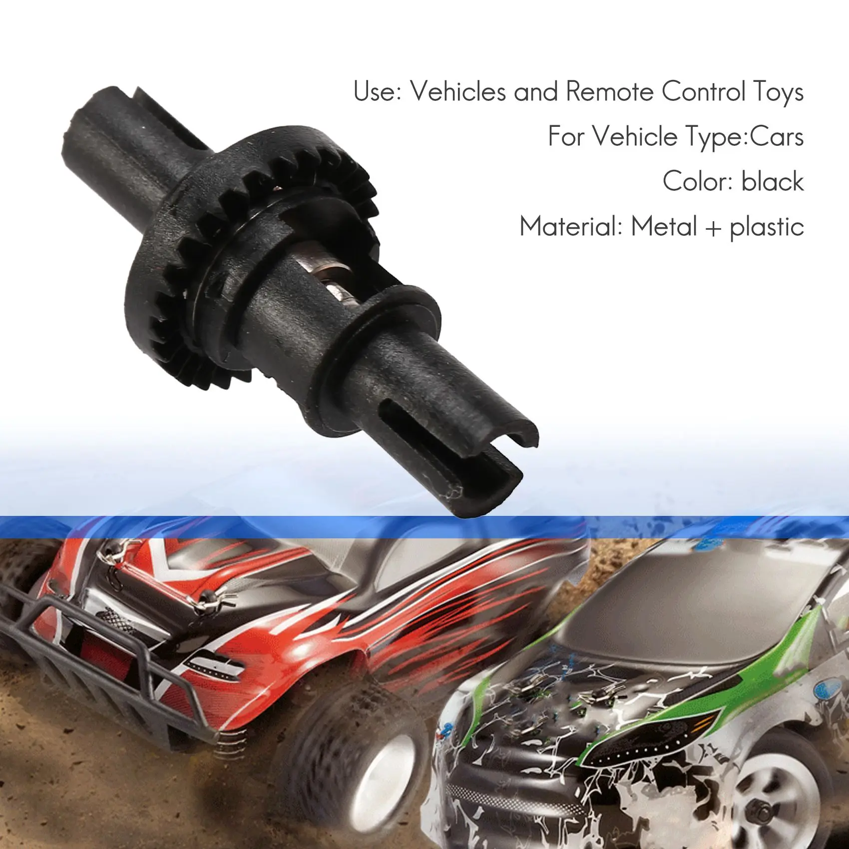 Für Wltoys 1/28 Scare K969 K979 K989 K999 P929 P939 Upgrade Ersatzteile Differential Box K989-26 Einstellbare Kugel Differential-[A