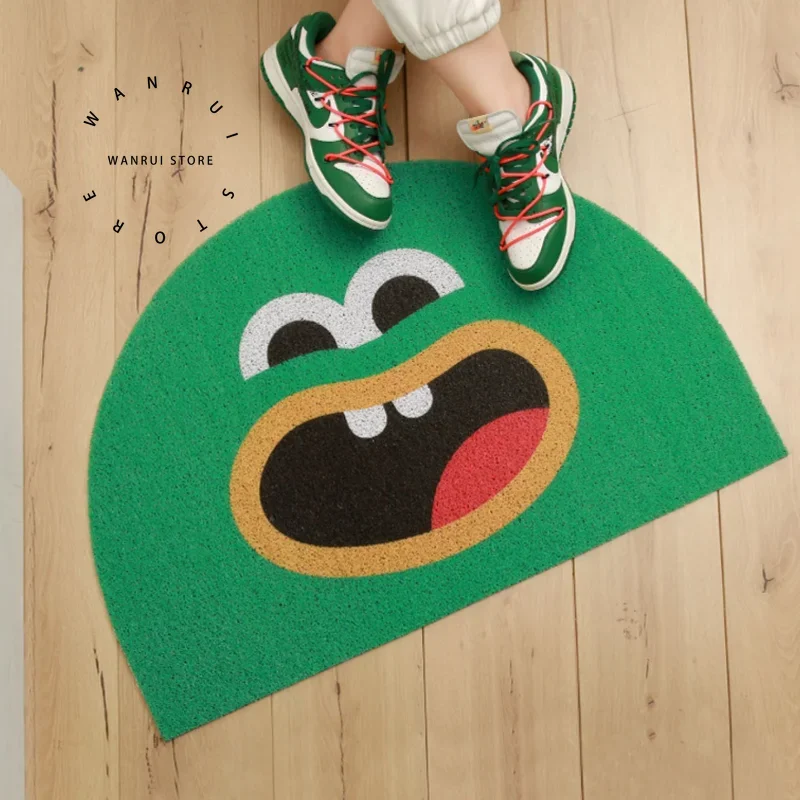 Entrance Door Mat Funny Abstract Home Decoration Kitchen Corridor Outdoor Carpet PVC Non-slip Dust Removal Rug ковер Tapis 러그