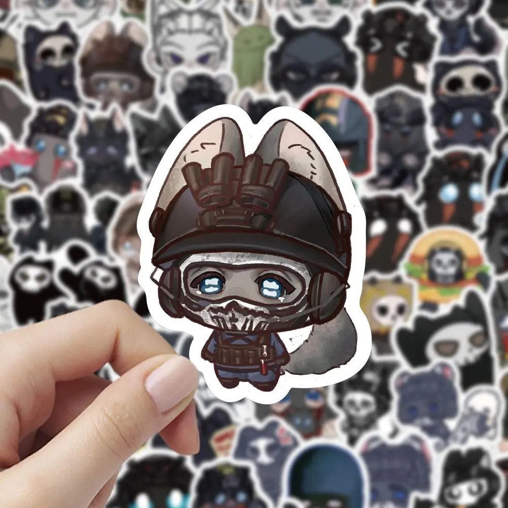 

100PCS Call of Duty Keegan Ghost Anime Stickers Cartoon Graffiti Decals Helmet Skateboard Laptop Motorcycle Sticker Decor