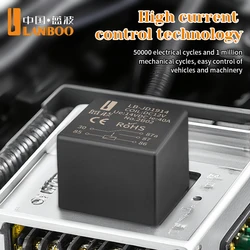LANBOO 40A High Power Automotive Relay Car Control Relay for 12V/24V Vehicles for Automotive Use