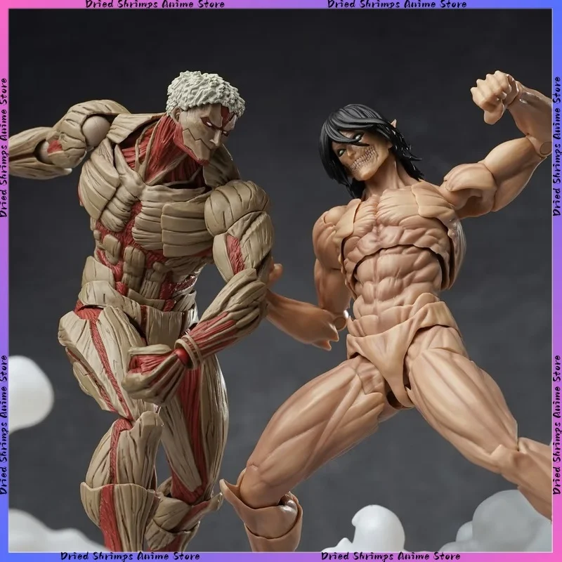 

Amazing Yamaguchi Attack On Titan Eren Jaeger Colossus Form Articulated Action Figure Model Doll Kit Boy Collectible Toys Gifts