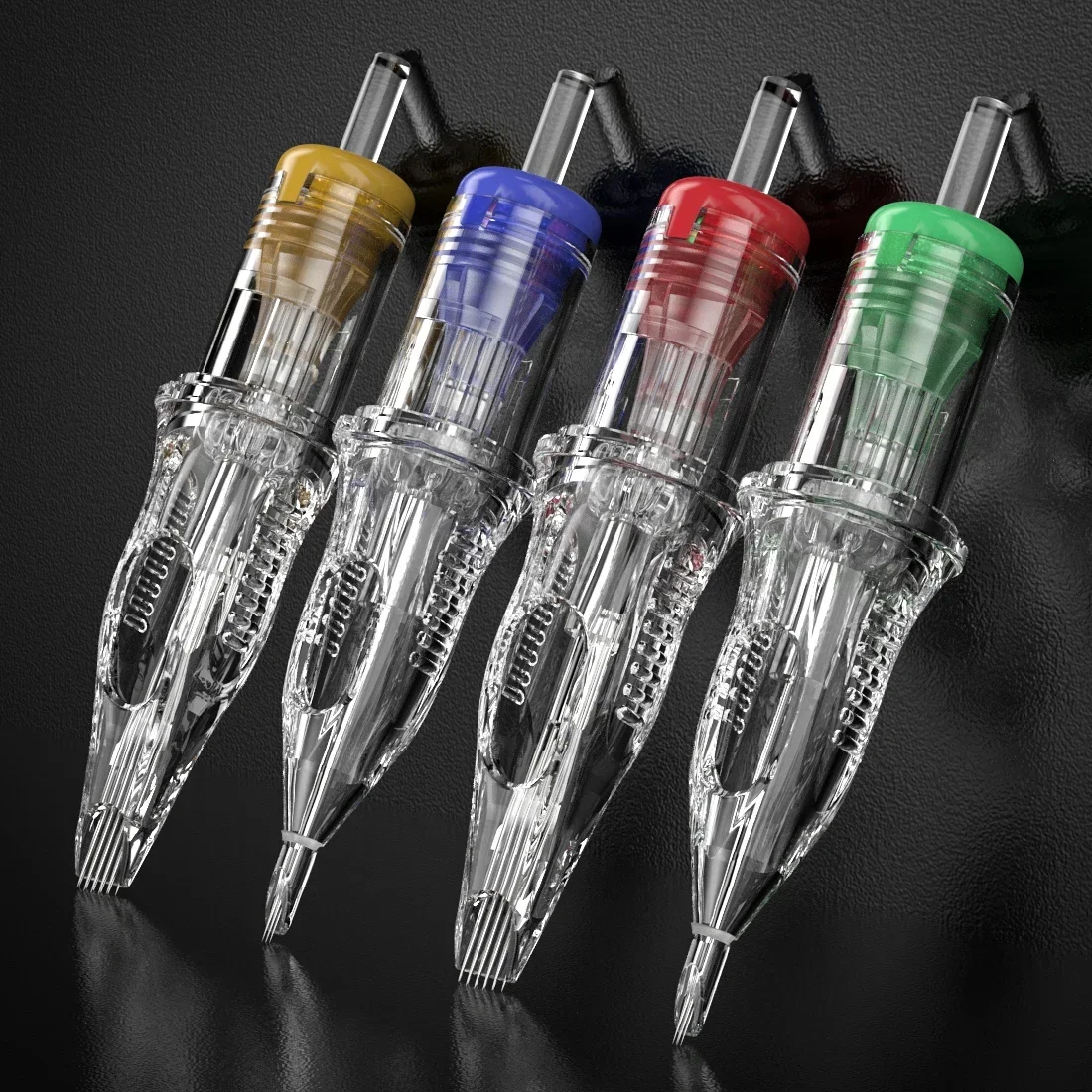 New Extreme Disposable 10pcs RL Permanent Makeup Tattoo Cartridge Needles Round Liner Tattoo Rotary Pen Supplies