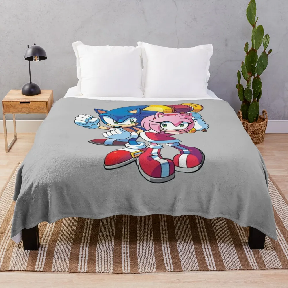 

Amy Rose Throw Blanket funny gift Blankets Sofas Of Decoration Beautifuls Luxury Blankets