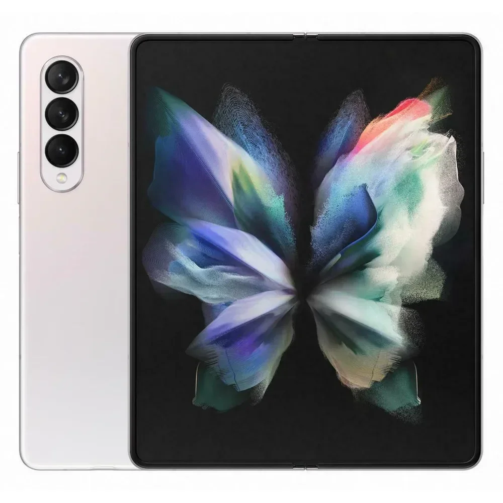 Samsung Galaxy Z Fold 3  5G  SmartPhone  CPU  Qualcomm Snapdragon 888  7.6inch 4400mAh  12MP Cameras  Android  Used Phone