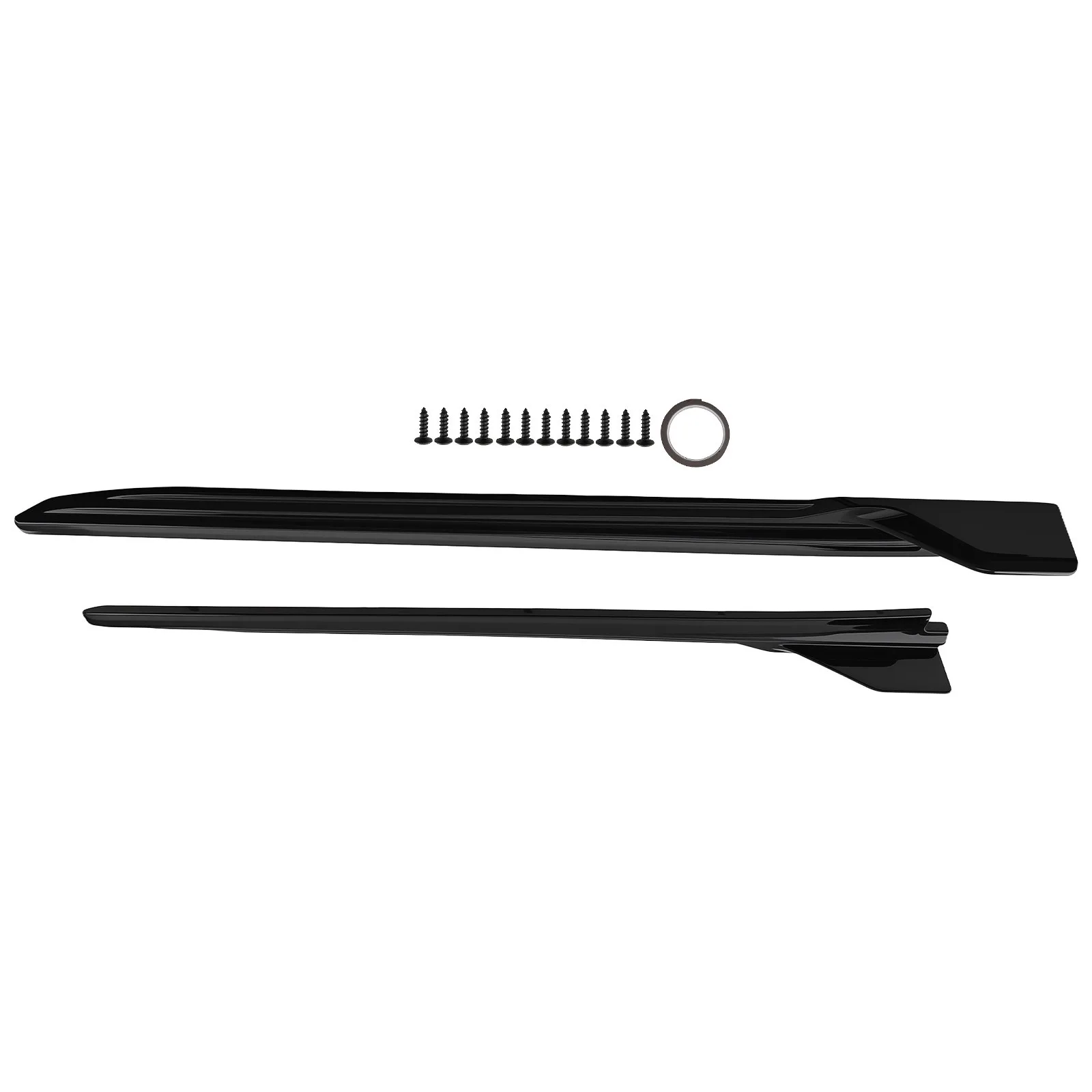 2pcs Gloss Black Side Skirts Kit for BMW X5 F15 2014 2015 2016 2017 2018